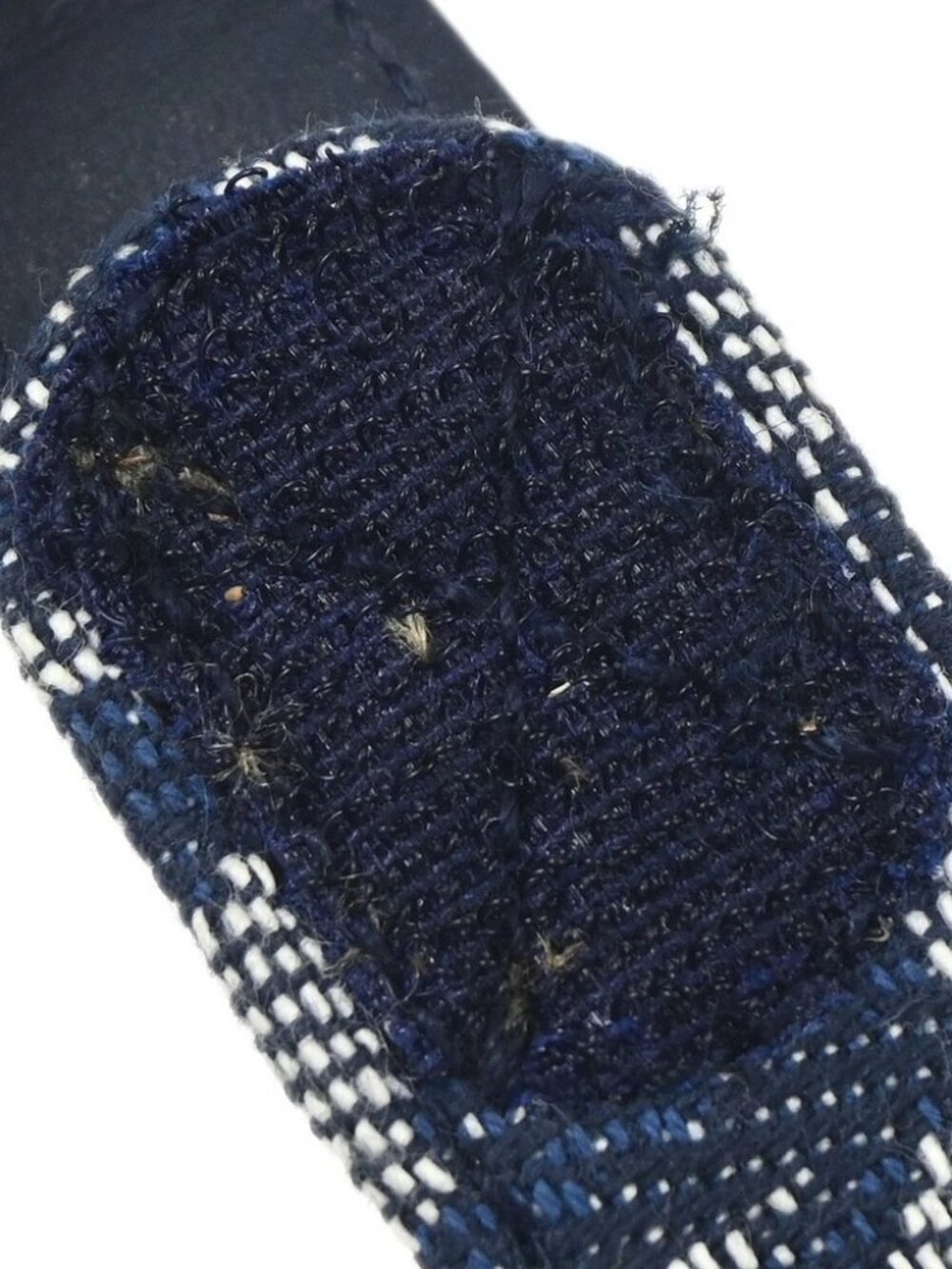 Christian Dior Trotter Belt Navy #85 - Picture 14 of 15